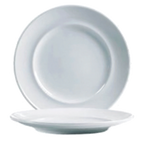 Thumbnail image #1 for Cardinal Rondo by Arcoroc S1503 Round Porcelain Wide-Rim Plate, 9-7/8" Case of 3 Dozen