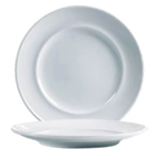 Thumbnail image #1 for Cardinal Rondo by Arcoroc S1506 Round Porcelain Wide Rim Plate, 6-3/4 Inch Case of 3 Dozen