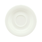 Thumbnail image #1 for Libbey Schonwald, Avanti Gusto 9196918 Porcelain Round Saucer, 6-1/4" Diameter, 2-1/8" Well