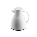 Thumbnail image #1 for TableCraft Products Cash & Carry 12662 Vacuum-Insulated Glass-Lined Coffee Carafe, 17 oz, White Polypropylene