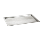 Thumbnail image #1 for TableCraft RPD2415 Rectangular 18/8 Stainless Steel Serving Tray, 23-1/4" x 15" x 1" Case of 6