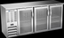 Thumbnail image #3 for Beverage-Air 72-Inch Three-Section Food-Rated Back Bar Refrigerator with Glass Doors
