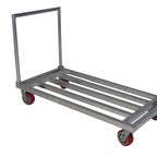 Thumbnail image #4 for Channel Manufacturing MD2448 Mobile Tubular Aluminum Dunnage Dolly, 48 x 24 x 8 in, 1,200 lb Capacity, 5 in Swivel Casters