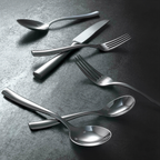 Thumbnail image #1 for 1880 Hospitality Vasari by Oneida® T009SDEF Soup/Dessert Spoon, 7-1/4", Oval Bowl, Curved Handle, 18/10 Stainless Steel, Mirror Finish Pack of 1 Dozen
