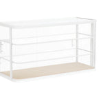 Thumbnail image #1 for Cal-Mil Blonde 22416-71 Pastry Display Case, 42"W x 17"D x 23"H, 3 Tiers, Black