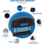 Thumbnail image #2 for Jaccard Corporation Meat Maximizer™ 200315NS Meat Tenderizer, 15-Blade Removable Cartridge, Stainless Steel Case Case of 24