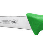 Thumbnail image #1 for Thunder Group SLKF403GR Boning Knife, 6" German Steel Blade, Green Polypropylene Handle Case of 6