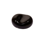 Thumbnail image #1 for Korin Inc CHR-103 Ceramic Chopstick Rest, Small Bean Shape, Black, Dishwasher & Microwave Safe