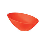 Thumbnail image #1 for Thunder Group CR804PR Angled Red Melamine Bowl, 12 oz, 6-1/2" x 6-5/8" x 3-1/4"H Case of 6 Dozen