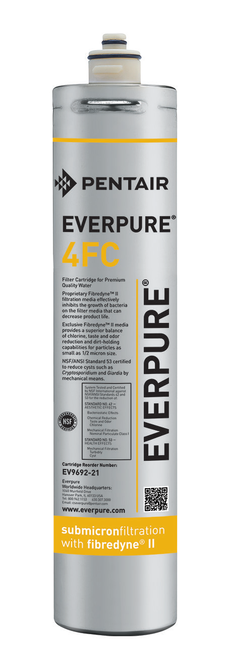 Product image #5 for Everpure 4FC Fibredyne II Submicron Carbon Block Replacement Water Filter Cartridge
