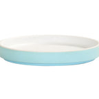 Thumbnail image #1 for Cal-Mil 24128-7-127PLATE 7-Inch Round Ocean Blue Melamine Bento Sushi Plate, Dishwasher Safe Case of 3