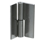 Thumbnail image #1 for AllPoints Foodservice Parts & Supplies 266208 Left-Hand Stainless Steel Flag Hinge, 2 in High