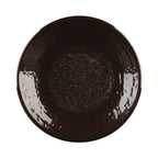 Thumbnail image #1 for G.E.T. Pebble Creek - EGS D638RR-AUB Melamine Coupe Plate, Round, 6-3/8 in, Aubergine, Pebble Textured Case of 6
