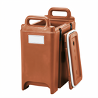 Thumbnail image #2 for Cambro Camtainer® 350LCD402 Insulated Soup Carrier, 3-3/8 Gallon, No Spigot, Brick Red
