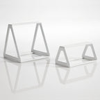 Thumbnail image #2 for American Metalcraft DWRW5 Rubberized White Display Wedge, 5-Inch High Case of 24