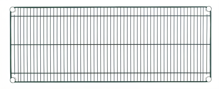 Product image #2 for Olympic 18" x 48" Open Wire Shelf with Green-Guard Epoxy Finish