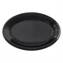 Thumbnail image #2 for Dallas Ware® 9-1/4 x 6-1/4-Inch Oval Melamine Platter, Black