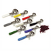 Thumbnail image #2 for Carlisle Size 30 Thumb Press Disher, 1.25 oz, Black Handle, 18/8 Stainless Steel