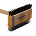 Thumbnail image #2 for Sparta® Broiler Master Brush, 30-1/2 Inch, Treated Wooden Head, Double-Sided Carbon Steel Bristles, Stainless Steel Scraper