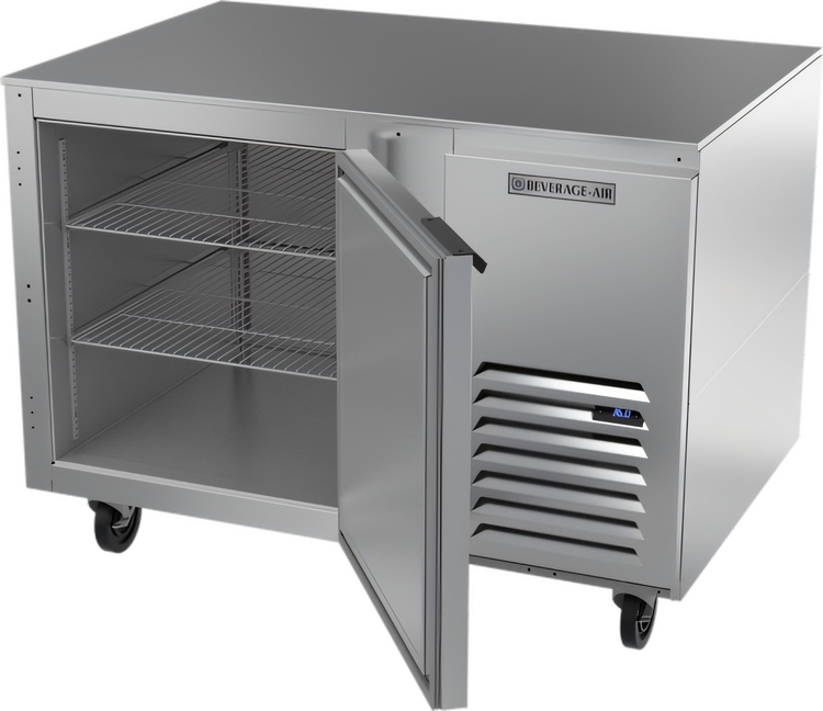 Product image #2 for Beverage-Air 46-Inch Undercounter Side-Mount Refrigerator, 1-Section, 10.8 Cu. Ft.