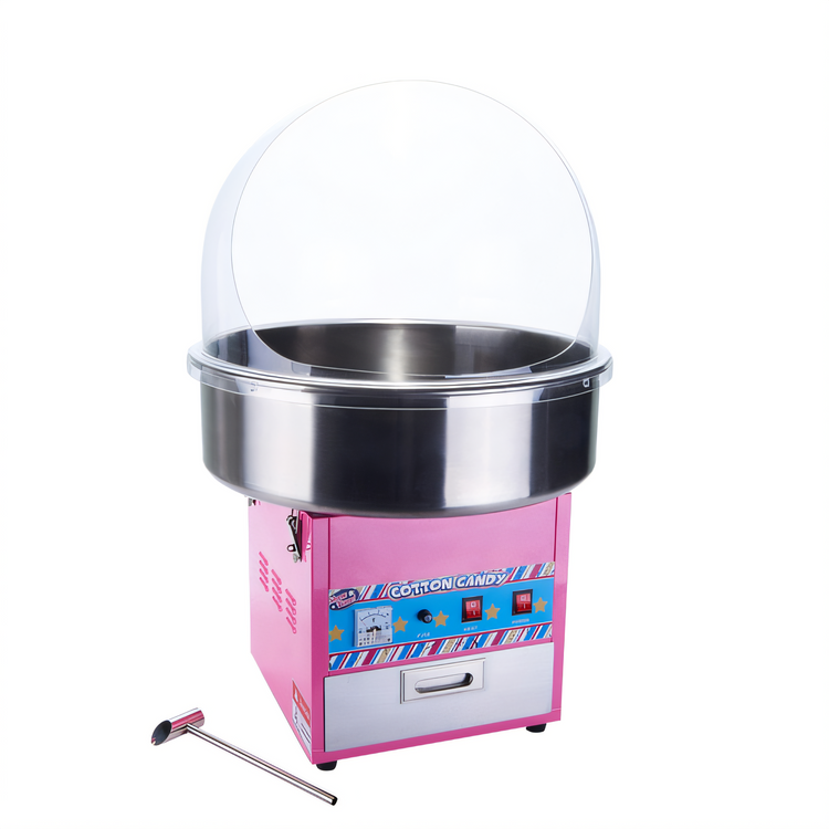 Product image #2 for Showtime Clear Plastic Cotton Candy Machine Cover for CCM-28 and CCM-28M
