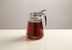 Thumbnail image #2 for American Metalcraft 10 oz. Clear Glass Tabletop Syrup Dispenser with Screw-On Top