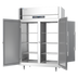 Thumbnail image #2 for Victory UltraSpec Dual Temp Pass-Thru Warmer/Refrigerator Cabinet, 2-Section, Self-Contained, Stainless Steel