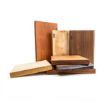 Thumbnail image #2 for John Boos CB1069-3W1312175 Reversible Face Grain American Black Walnut Cutting Board, 13 x 12 x 1-3/4 Inch, Oil Finish