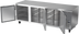 Thumbnail image #2 for Beverage-Air UCR93AHC Three-Section Undercounter Side-Mount Refrigerator, 93-Inch Wide