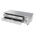 Thumbnail image #2 for Beverage-Air 4-Drawer Worktop Chef Base Refrigerator, 76-Inch Extended Top