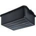 Thumbnail image #2 for Comfort Curve 1-Compartment 15 x 20 x 7 Inch Black Polyethylene Bus Box