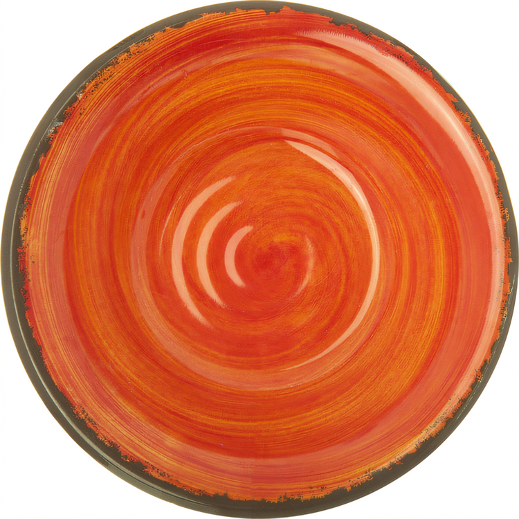 Product image #2 for Mingle™ Fireball Melamine Fruit Bowl, 4.5 oz, 5 Inch Round, Swirl Design