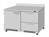 Thumbnail image #2 for Turbo Air PRO Series 48-Inch Two-Section Front Breathing Worktop Refrigerator with 1 Solid Door and 2 Drawers