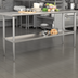 Thumbnail image #2 for Flash Furniture NH-GU-3072-GG Stainless Steel Prep Tables
