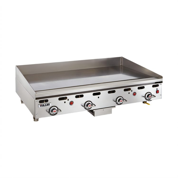 Product image #2 for Vulcan 948RX Heavy Duty Countertop Gas Griddle, 48-Inch x 24-Inch Cooking Surface