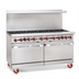 Thumbnail image #2 for American Range AR-10 60-Inch Gas Restaurant Range with 10 Open Burners and 2 Standard Ovens