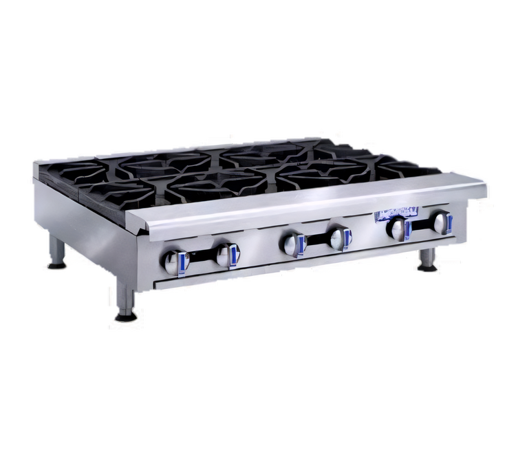 Product image #1 for Imperial IHPA-1-12 12-Inch Gas Countertop Hot Plate with Single Open Burner