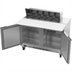 Thumbnail image #2 for Beverage-Air 48-Inch Two-Section Sandwich Top Refrigerated Prep Table with 10 1/6-Pan Capacity