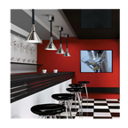 Thumbnail image #2 for Hatco DLL-775 Decorative Food Heat Lamp, Single Bulb, 100W Maximum, 8-1/2"H x 10-1/2" Diameter Shade