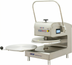 Thumbnail image #2 for DoughXpress DXM-SS-120 Commercial Manual Pizza Dough Press with Heated Upper Platen, 18