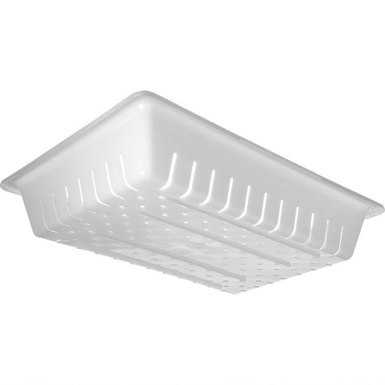 Product image #2 for StorPlus Full-Size 18 x 26 x 5-Inch Rectangular Polyethylene Colander