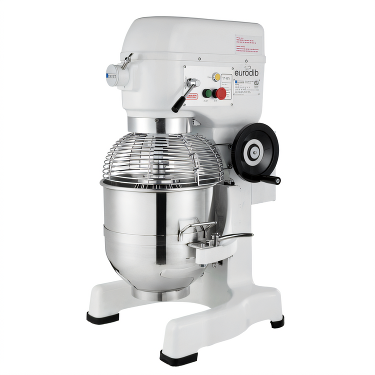 Product image #2 for Eurodib 30 Qt Floor Model Gear-Driven Planetary Mixer with #12 Hub, 220V