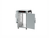 Thumbnail image #2 for Metro HotBlox Narrow 8-Pan Pass-Thru Undercounter Heated Holding Cabinet with Digital Touchscreen and Solid Front / Clear Rear Doors