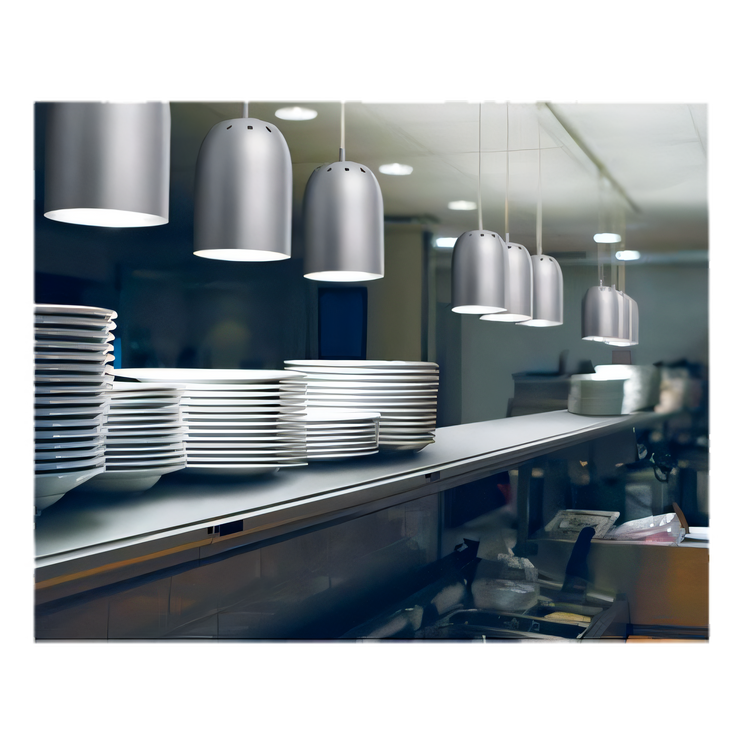 Product image #2 for Hatco DLL-400 Decorative Food Heat Lamp Luminaire, 100W Max
