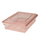 Thumbnail image #1 for Cambro Camwear® 1826CCW467 Flat Polycarbonate Food Storage Cover, Safety Red, Fits 18 x 26 Containers Case of 6