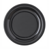 Thumbnail image #2 for Dallas Ware® 7-1/5-Inch Black Round Melamine Salad Plate with Narrow Rim