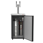Thumbnail image #2 for Micro Matic USA MDD17-E-AMER Mobile Nitro Cold Brew Coffee Dispenser, Self-Contained Refrigeration, 2 Faucets, 2 x 1/6 Keg Capacity