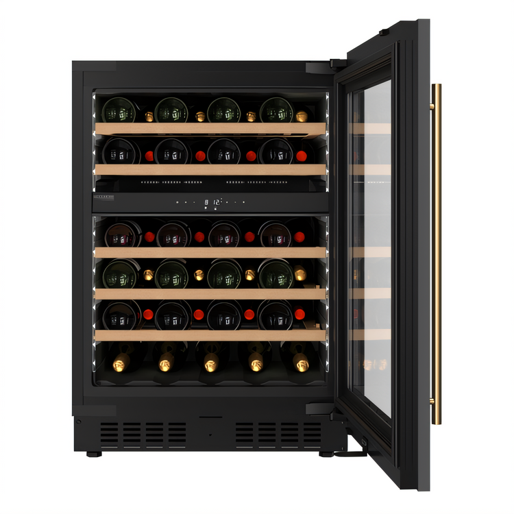 Product image #2 for KoolMore Dual Zone 2-Section Glass Door Wine Cooler