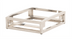 Thumbnail image #2 for Cal-Mil Milo Chrome-Plated Rectangular Induction Unit with Burner