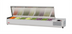 Thumbnail image #2 for Turbo Air E-Line 70-7/8-Inch Countertop Salad Prep Table with Side-Mounted Self-Contained Refrigeration, 8 GN 1/3 Pan Capacity